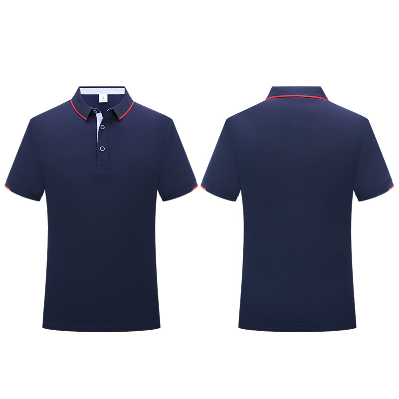 短袖T恤工作服定制Polo衫工衣订做logo企业厂服团体服批发刺绣字