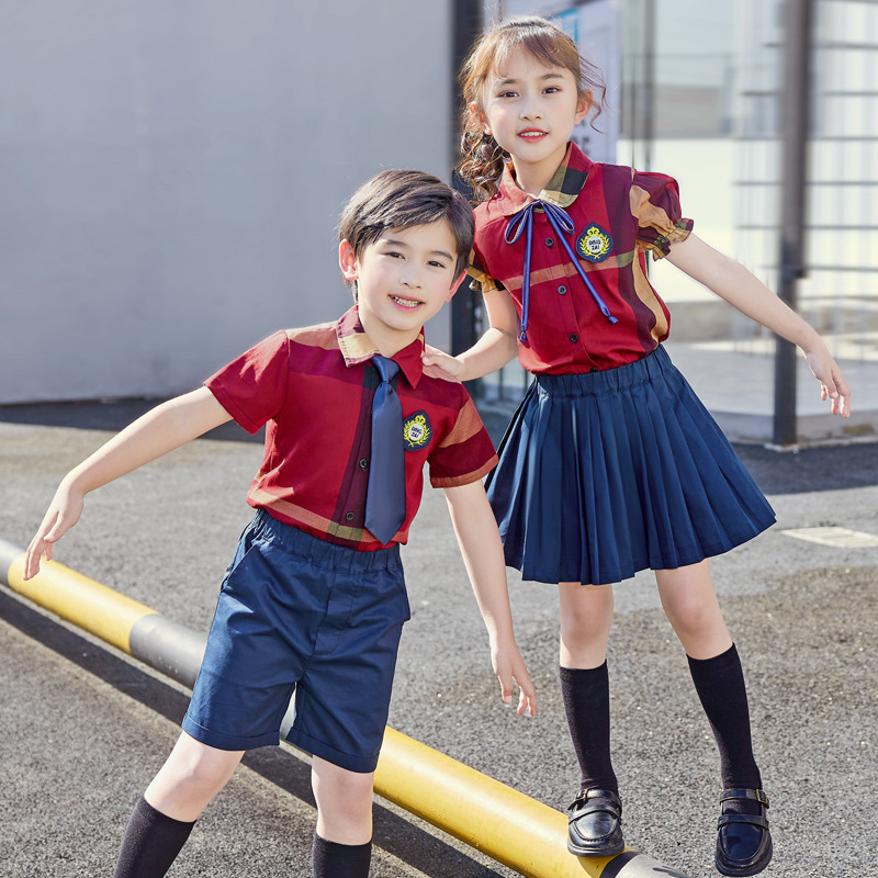 【热销万套,校服定制哪里好】中小学校服格子衬衫套装园服厂家-南宁市祈典服装有限公司丨 联系电话:13978668286(微信同号) 【热销万套,校服定制哪里好】中小学校服格子衬衫套装园服厂家