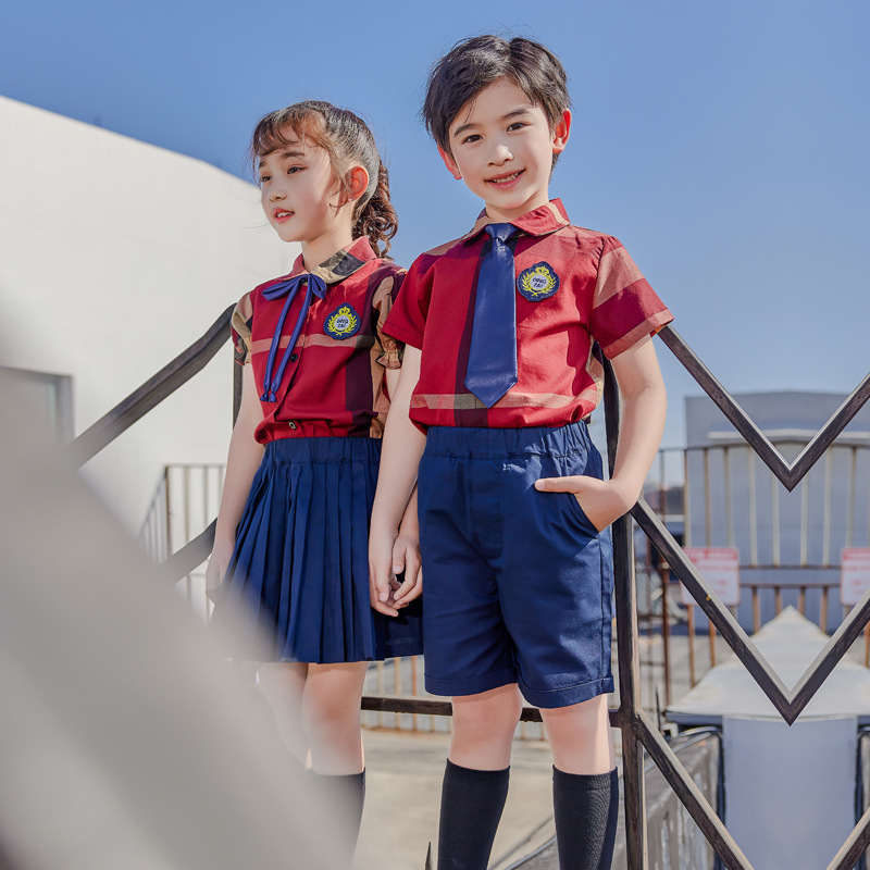 【热销万套,校服定制哪里好】中小学校服格子衬衫套装园服厂家-南宁市祈典服装有限公司丨 联系电话:13978668286(微信同号) 【热销万套,校服定制哪里好】中小学校服格子衬衫套装园服厂家