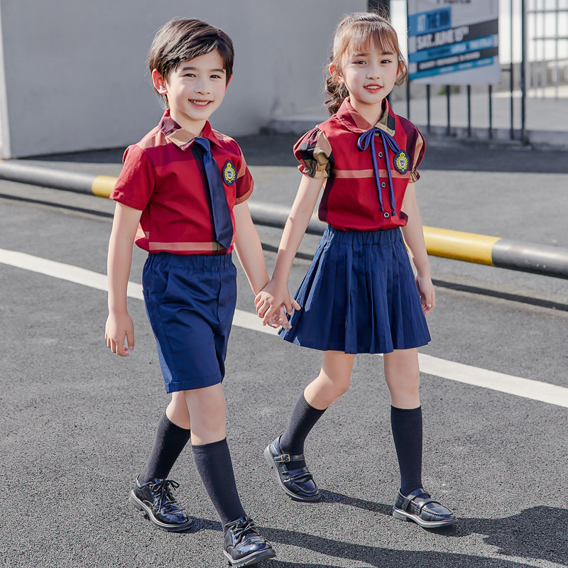 【热销万套,校服定制哪里好】中小学校服格子衬衫套装园服厂家-南宁市祈典服装有限公司丨 联系电话:13978668286(微信同号) 【热销万套,校服定制哪里好】中小学校服格子衬衫套装园服厂家