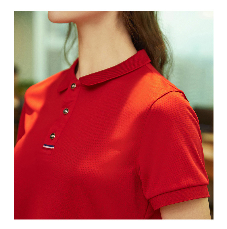 polo衫工作服定制夏季棉广告衫企业工服文化衫刺绣t恤定制